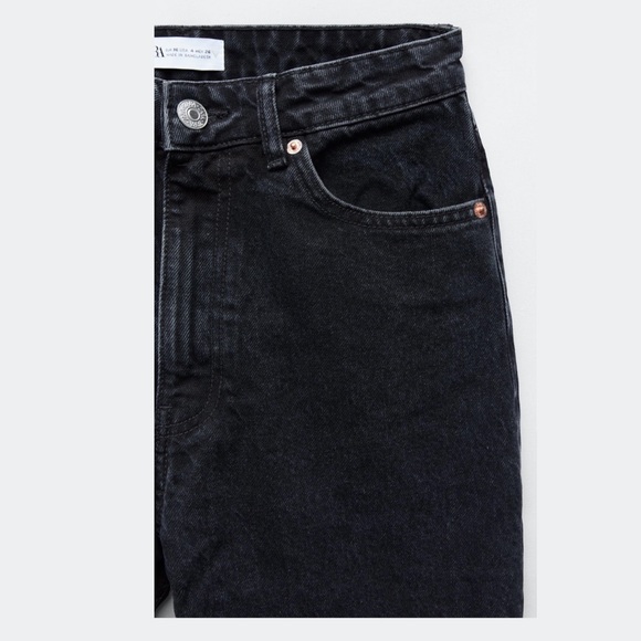 ZARA-MOM -FIT -JEANS - Picture 7 of 10